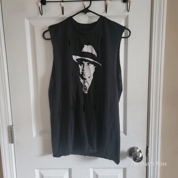 Chicago Outfit Boss "Al Capone" Distressed T-shirt - Picture 8 of 8
